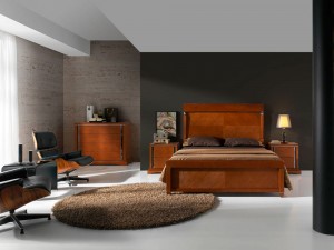 Dormitorio contemporáneo marrón Zaragoza