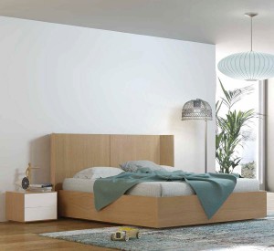 Dormitorio madera moderno en ZAragoza